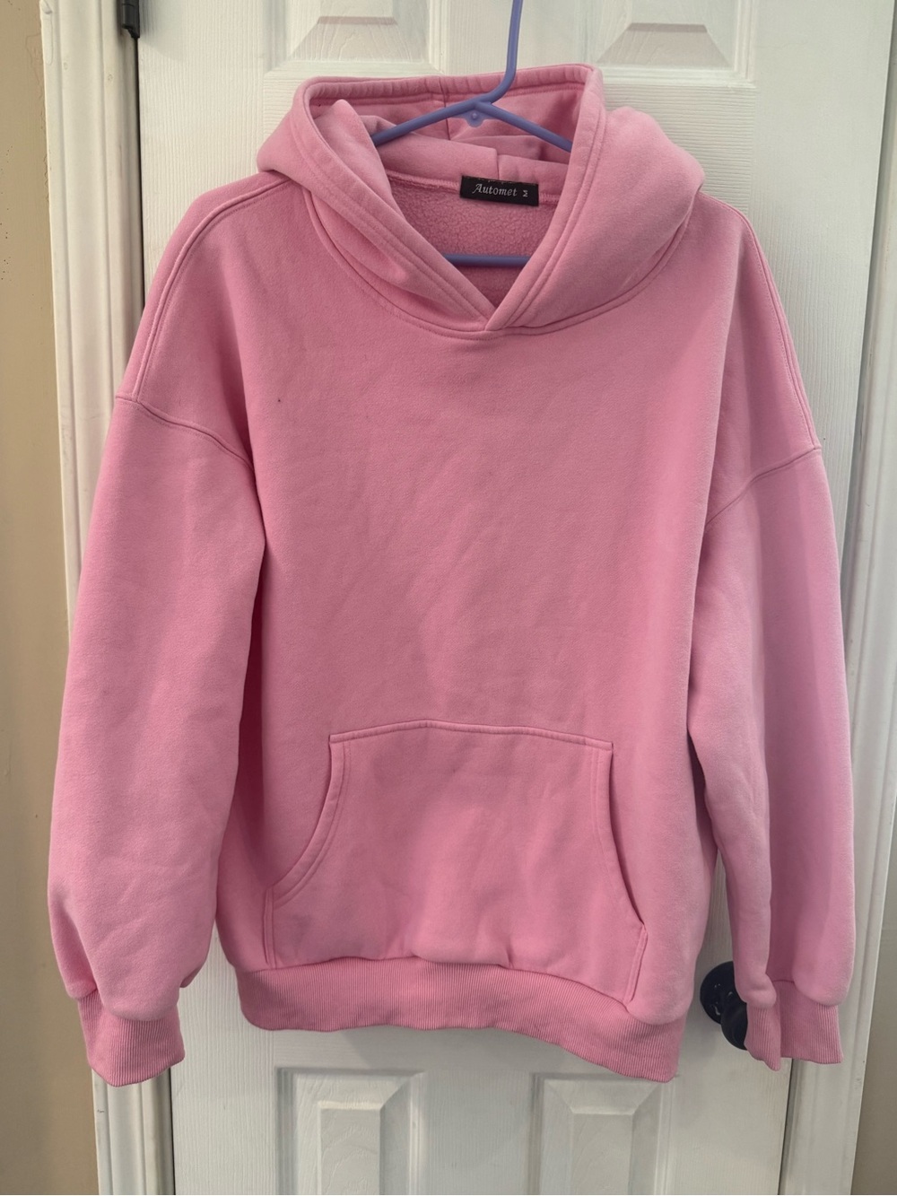 Women’s Pink Hoodie by Automet